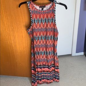 Patterned dress made by Derek Heart